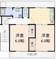第3三田マンションの間取り画像
