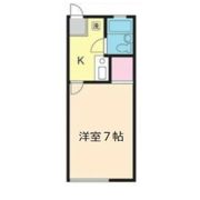 白駒ハイツの間取り画像