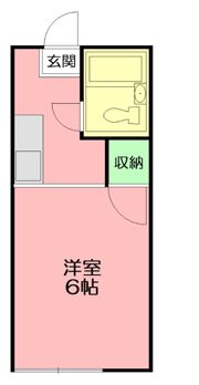 ベルハイツの間取り画像