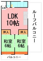 短期貸・内田マンションの間取り画像