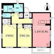 パークヒルかじやBの間取り画像