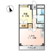 ラベンダー湘南の間取り画像