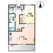 プリムヴェールの間取り画像