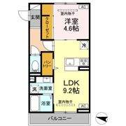 ルドベキア湘南台の間取り画像