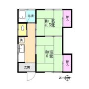 めぐみ荘の間取り画像