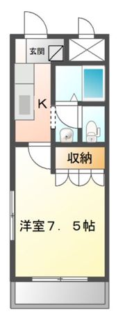 フローラリアの間取り画像