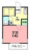 鎌倉市関谷アパートの間取り画像