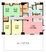 スカイコートの間取り画像
