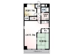 ヴェルドミール湘南平塚の間取り画像