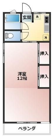 正栄荘の間取り画像