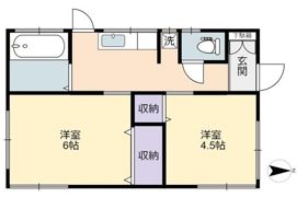 佐藤貸家の間取り画像