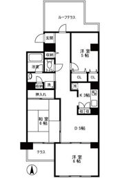 朝日プラザ桜ケ丘IIの間取り画像