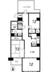 朝日プラザ桜ケ丘IIの間取り画像