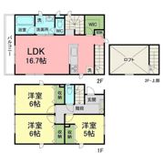ベルクレストカネヨシEの間取り画像