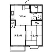 メープルハイツの間取り画像