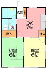 富士見ハイツIIの間取り画像