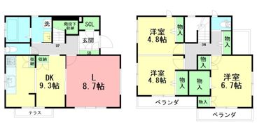 ヘーベルハウス鎌倉玉縄の間取り画像