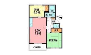 エンブレムの間取り画像