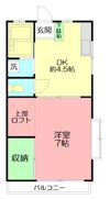 チェリーハイツBの間取り画像