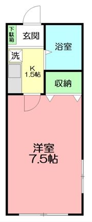 プリンス藤沢の間取り画像