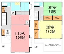 高田3丁目戸建の間取り画像