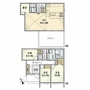 本鵠沼戸建の間取り画像