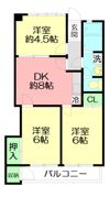 六会駅前高層住宅の間取り画像