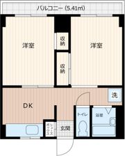 サンライフ上飯田の間取り画像