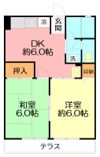 シティハイムアキヤマの間取り画像