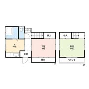 米山貸家の間取り画像