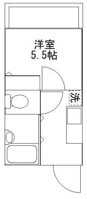 タミーハイツの間取り画像