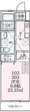 ブルーリヴェール湘南台の間取り画像