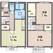 オーキッドIの間取り画像