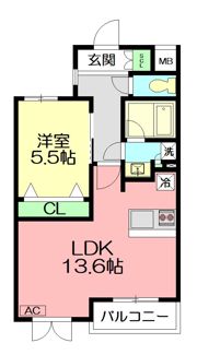 ヴィルドミールの間取り画像