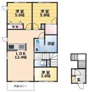 オークフォレストの間取り画像