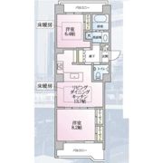 ユニバーサル南藤沢タワーの間取り画像