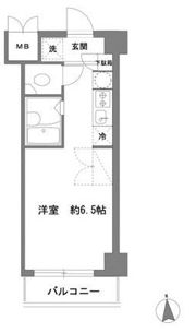 ラグゼナ本厚木の間取り画像