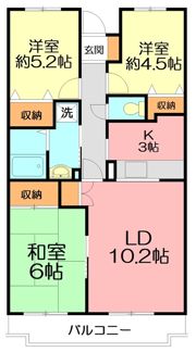 ユアーズホーム舞岡の間取り画像