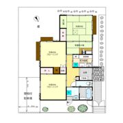 手広2丁目貸家の間取り画像