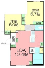 MAISON QUATTROの間取り画像