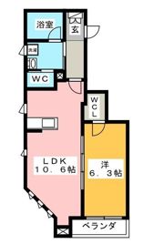 セレニティの間取り画像