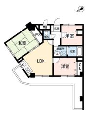 フローラルパレス元町の間取り画像