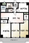 グランドゥール安藤の間取り画像