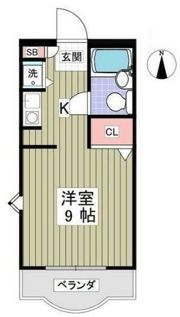シャンロック門沢橋の間取り画像