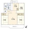 厚木毛利台ハイツ七号棟（0005927）の間取り画像
