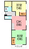 第一ホーワコーポの間取り画像