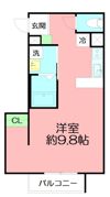 パラディメゾンあふりの間取り画像