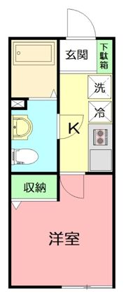 フローラ湘南茅ヶ崎の間取り画像