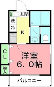 プレジオ肥田の間取り画像