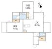 パークアヴェニュー湘南辻堂 北棟の間取り画像